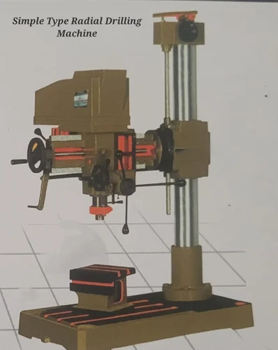 Simple Type Radial Drillng machine
